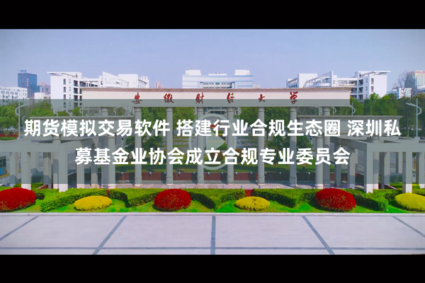 期货模拟交易软件 搭建行业合规生态圈 深圳私募基金业协会成立合规专业委员会